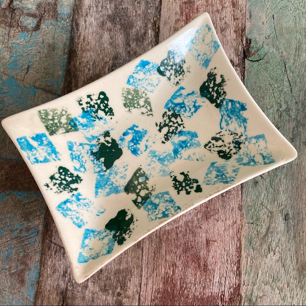 MCM Ceramic Soap Dish